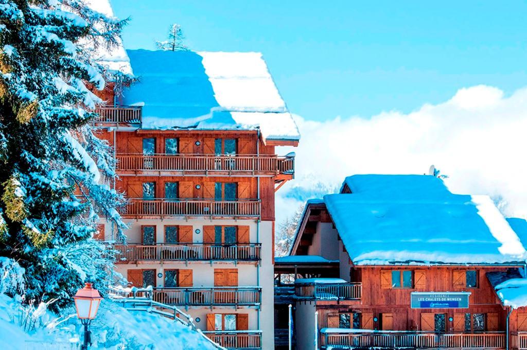 Residence Goelia Les Chalets De Wengen ラ・プラーニュ エクステリア 写真